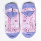 WIDDLE BAT GUY ANKLE SOCKS BY FOOTCLOTHES