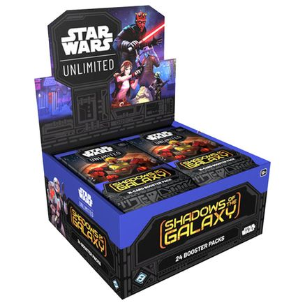 STAR WARS UNLIMITED SHADOWS OF THE GALAXY BOOSTER BOX