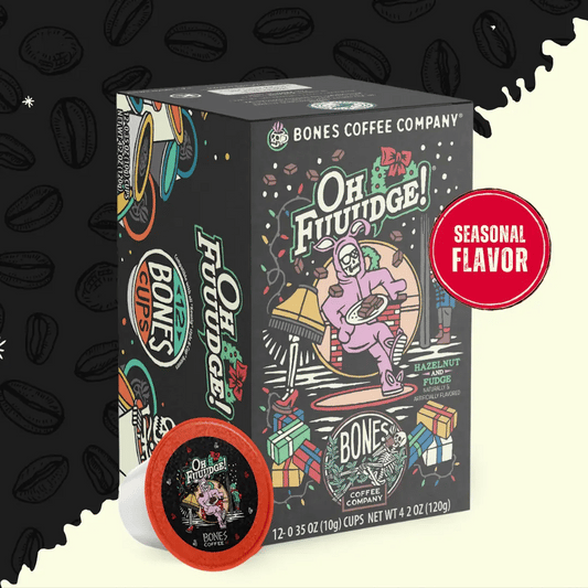 BONES COFFEE OH FUUUDGE! 12CT CUPS