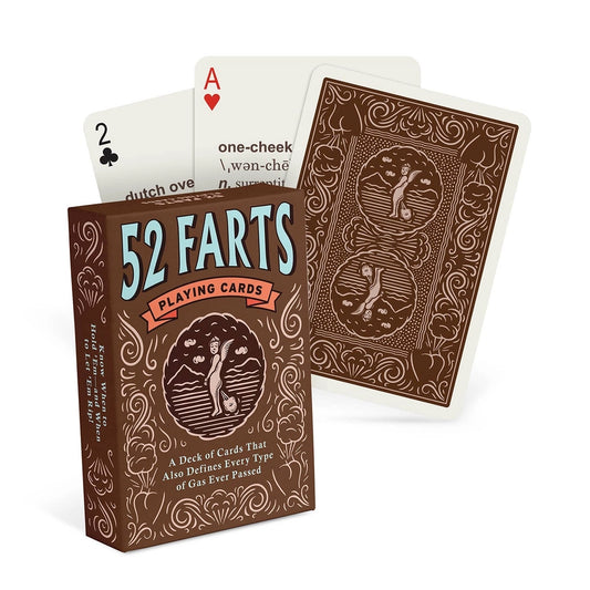 52 FARTS PLAYING CARDS DECK