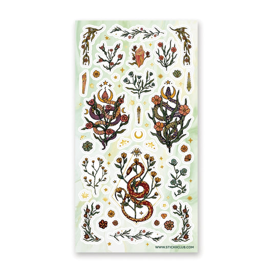 SERPENTINE STICKER SHEET