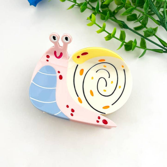 COLORFUL SNAIL HAIR CLAW