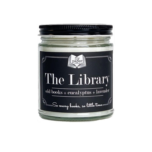 THE LIBRARY JAR CANDLE