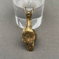 MINIATURE BRASS GARDEN SNAIL