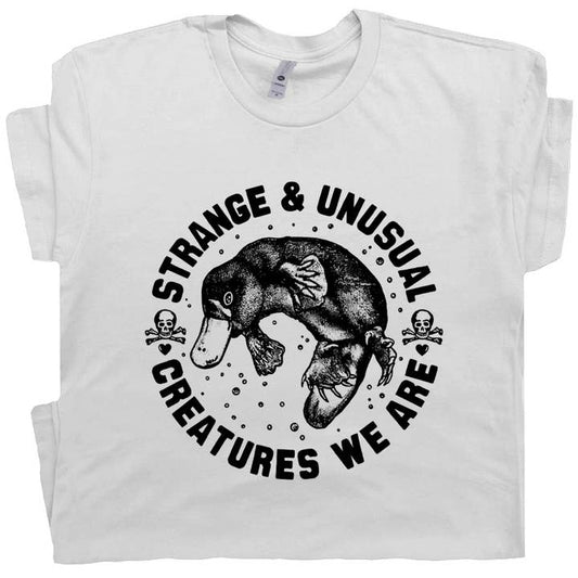 PLATYPUS STRANGE AND UNUSUAL CREATURE T-SHIRT