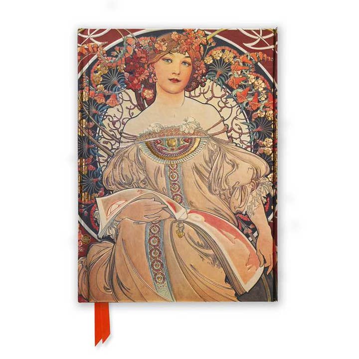 MUCHA: REVERIE (FOILED BLANK MAGNETIC JOURNAL)