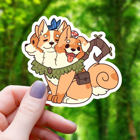 CERBERUS DRUID CLASS RPG STICKER