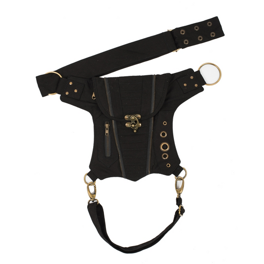 SLING-HIP BAG WITH THIGH BELT