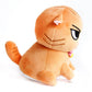 ANGRY CAT PLUSH: ORANGE TABBY