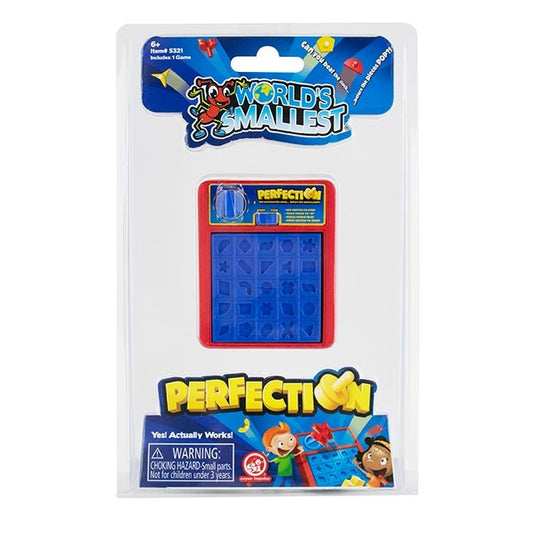 WORLD'S SMALLEST PERFECTION BOARD GAME