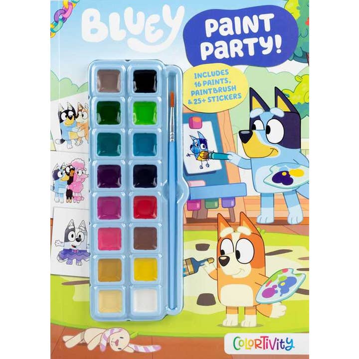 BLUEY COLORTIVITY: PAINT PARTY! ACTIVITY BOOK