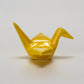 YELLOW ORIGAMI CRANE PORCELAIN CHOPSTICK REST