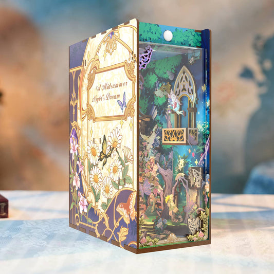 A MIDSUMMER NIGHT’S DREAM 3-D WOODEN MINIATURE BOOK NOOK KIT