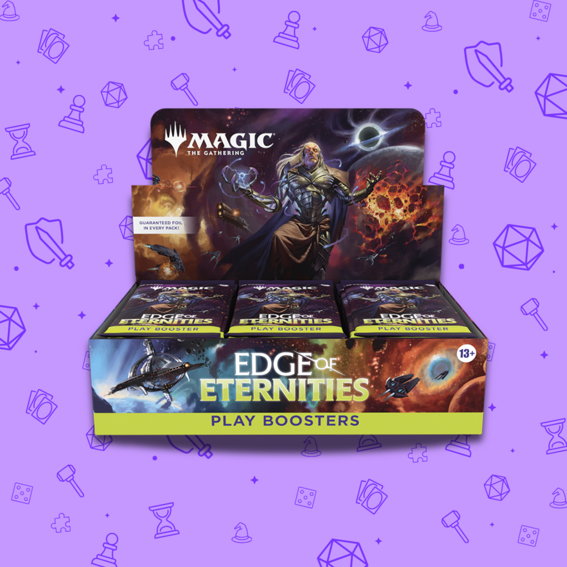 EDGE OF ETERNITIES PLAY BOOSTER BOX Games and Stuff EDGE OF ETERNITIES PLAY BOOSTER BOX Games and Stuff