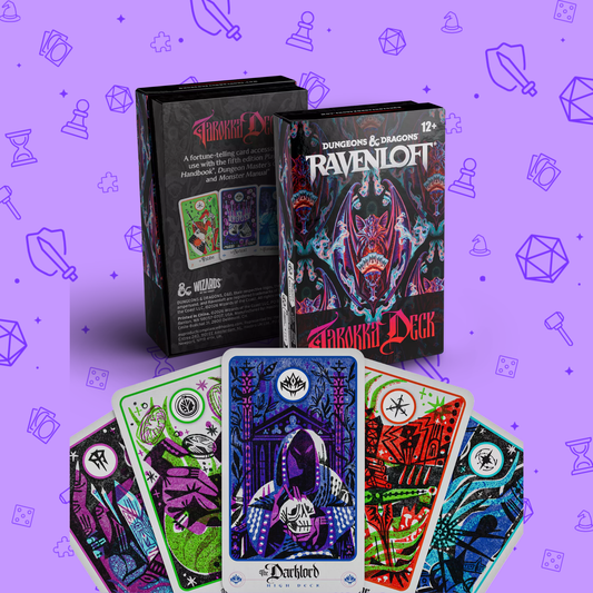 D&D RAVENLOFT: THE HORRORS WITHIN TAROKKA DECK