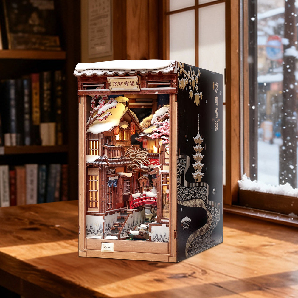 KYOTO SNOW WINTER: DIY BOOK NOOK KIT (HCB111)