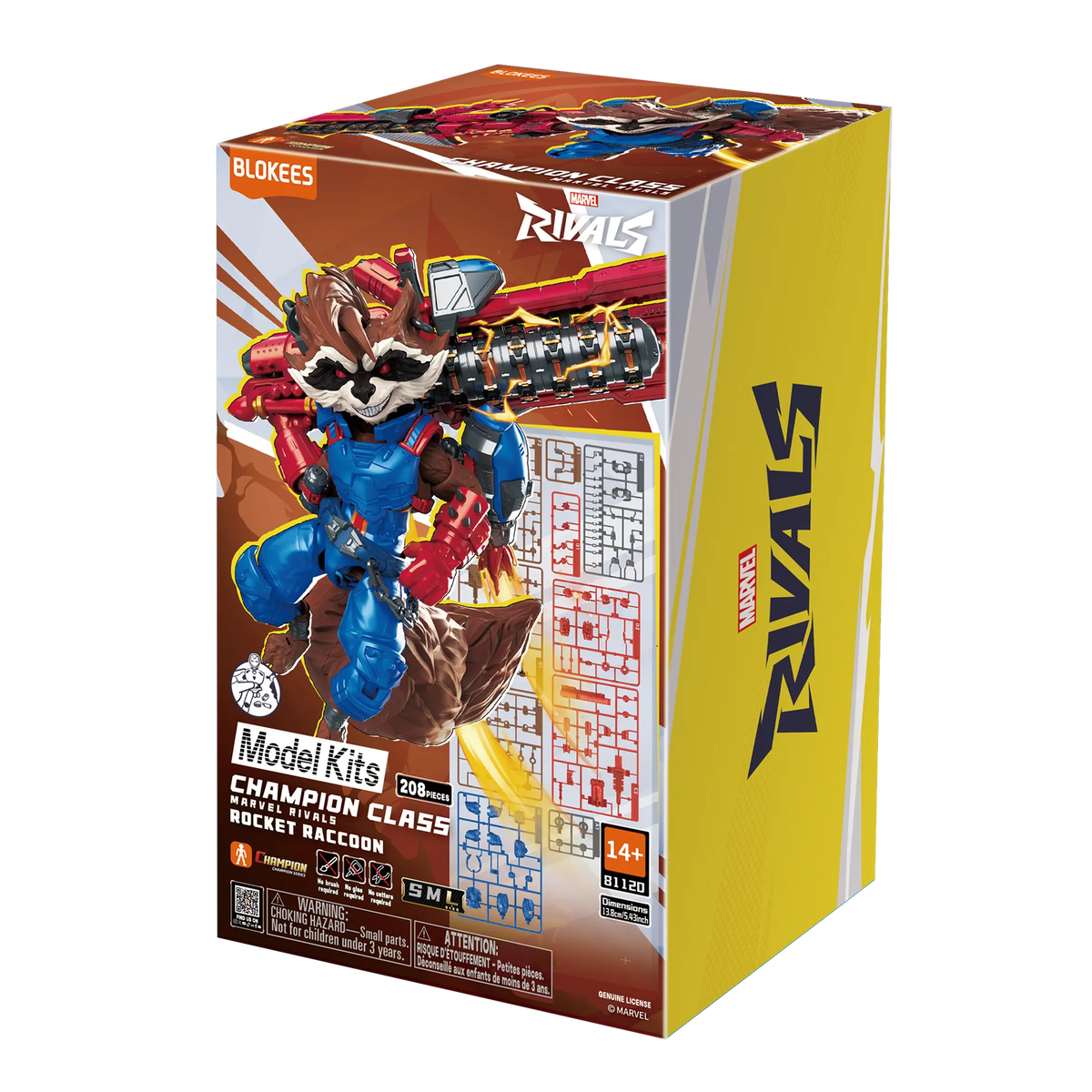 MARVEL BLOKEES RIVALS: ROCKET RACCOON