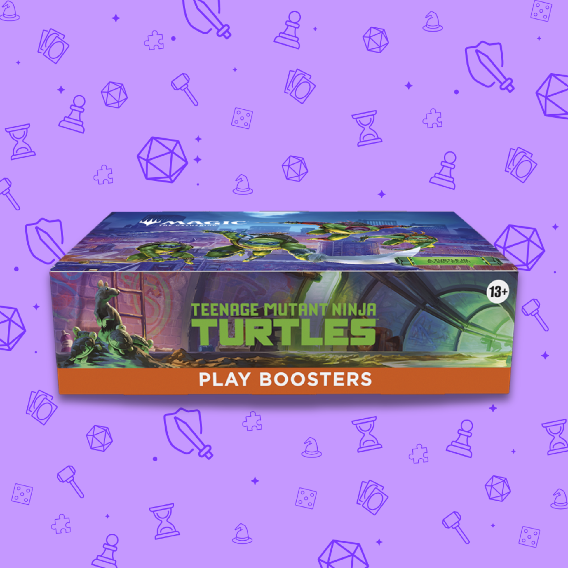 MAGIC THE GATHERING TEENAGE MUTANT NINJA TURTLES PLAY BOOSTER BOX  Games  and Stuff