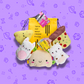PLUSH MITTENS TACO CAT GOAT CHEESE PIZZA