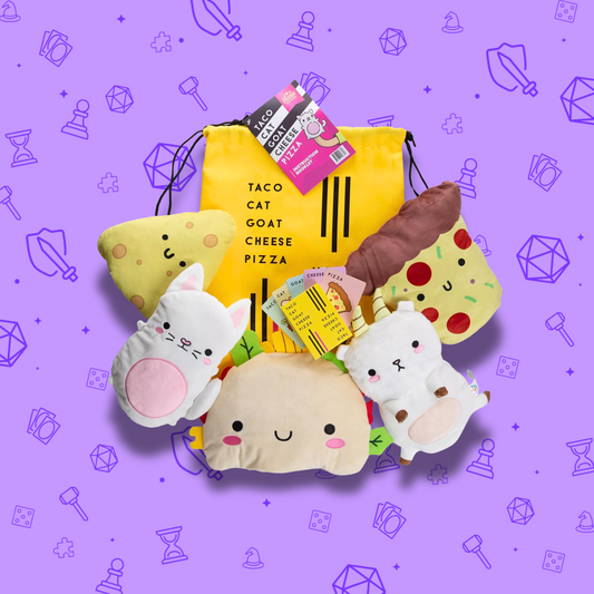 PLUSH MITTENS TACO CAT GOAT CHEESE PIZZA