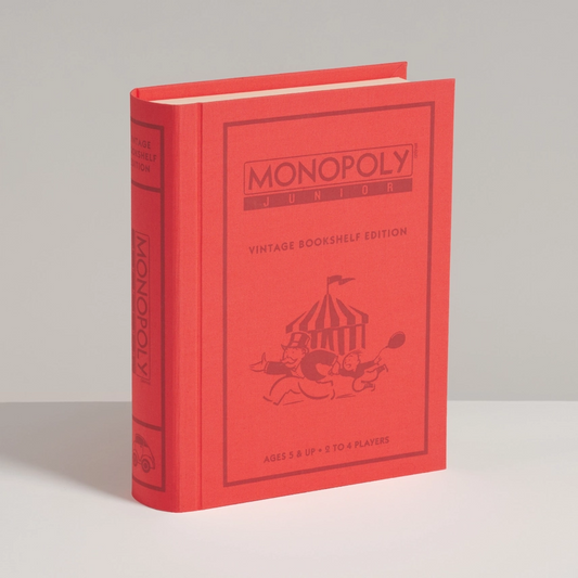 MONOPOLY JUNIOR VINTAGE BOOKSHELF EDITION