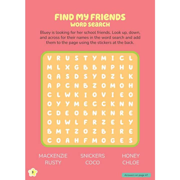 BLUEY STICKERTIVITY: BEST FRIENDS ACTIVITY BOOK