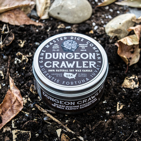 DUNGEON CRAWLER 8oz GAMING CANDLE
