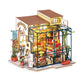 EMILY'S FLOWER SHOP 3-D WOODEN MINIATURE KIT