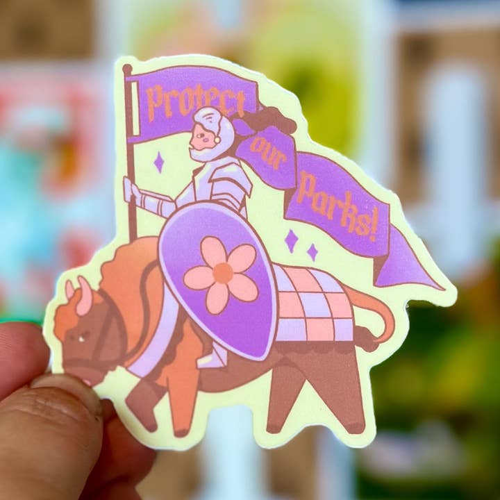 PROTECT OUR PARKS STICKER