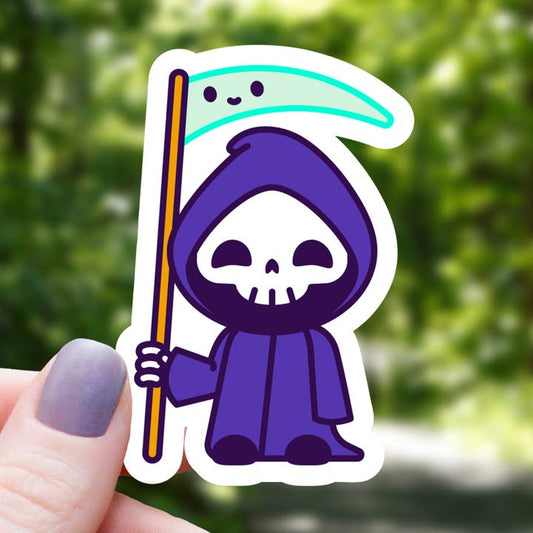 CHIBI GRIM REAPER STICKER