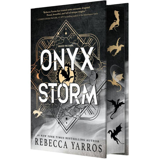 ONYX STORM (DELUXE LIMITED EDITION) BY REBECCA YARROS