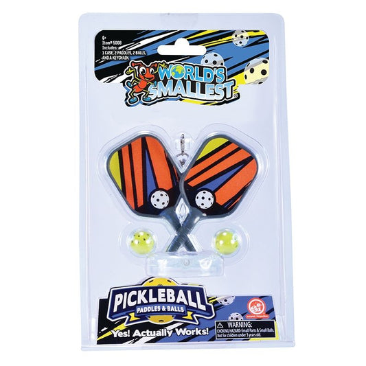 WORLD'S SMALLEST PICKLEBALL SET