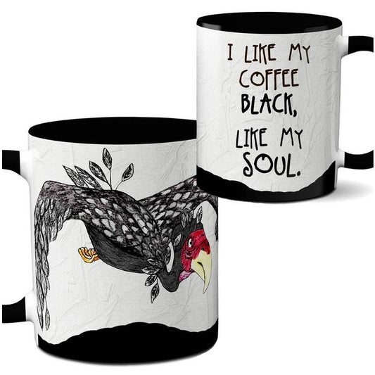 BLACK BUZZARD MUG