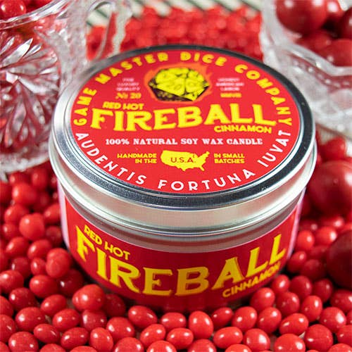 FIREBALL 8oz GAMING CANDLE