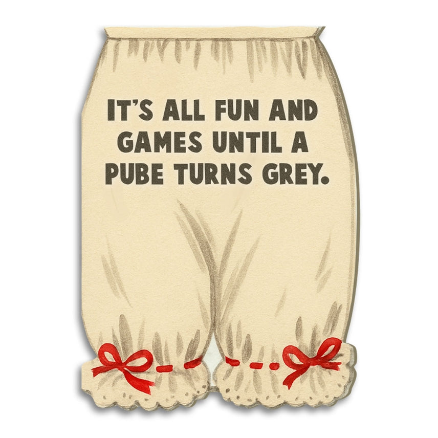 IT'S ALL FUN AND GAMES BIRTHDAY CARD