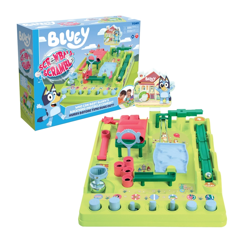 BLUEY SCREWBALL SCRAMBLE MARBLE MAZE