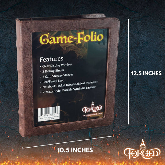 GAME FOLIO RPG BINDER & CHARACTER JOURNAL