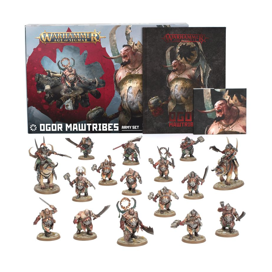 AGE OF SIGMAR OGOR MAWTRIBES ARMY SET