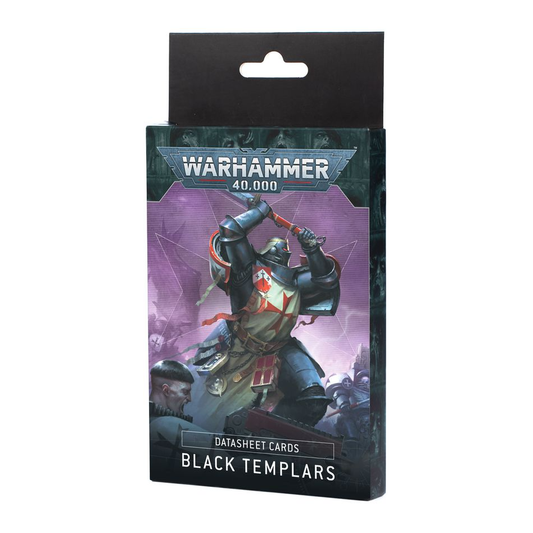 BLACK TEMPLAR DATASHEET CARDS (10E)