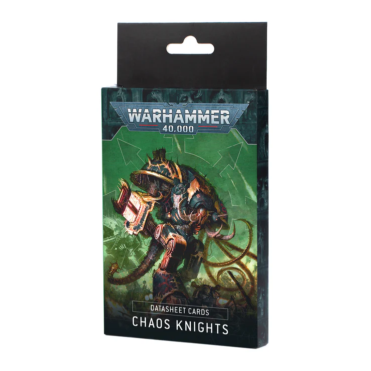 CHAOS KNIGHTS DATASHEET CARDS 10E