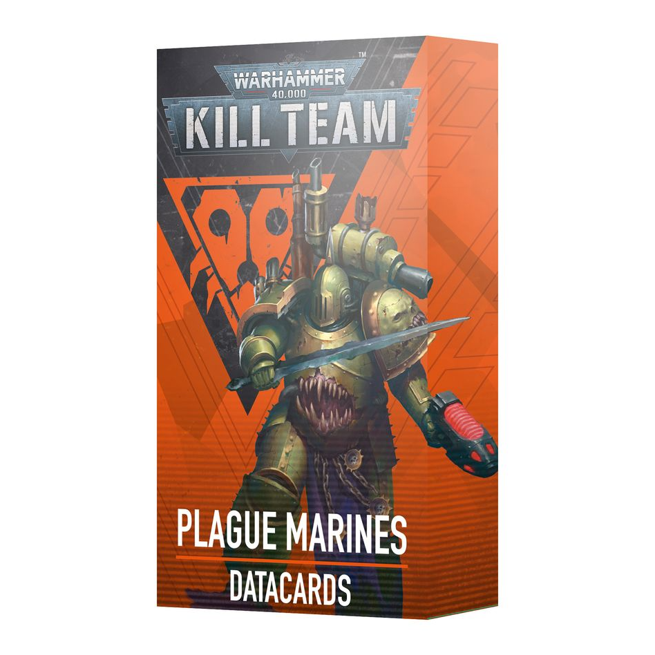 KILL TEAM PLAGUE MARINES DATACARDS