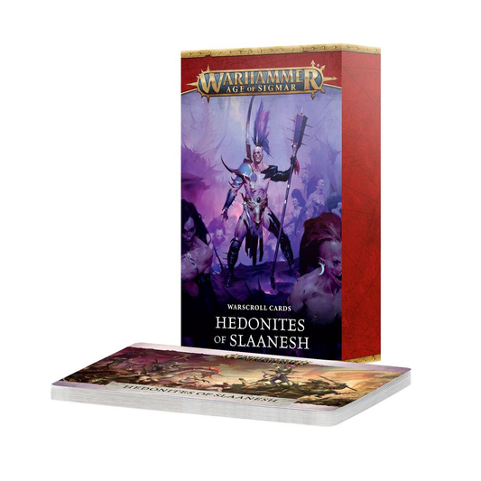 WARSCROLL CARDS HEDONITES OF SLAANESH 4E