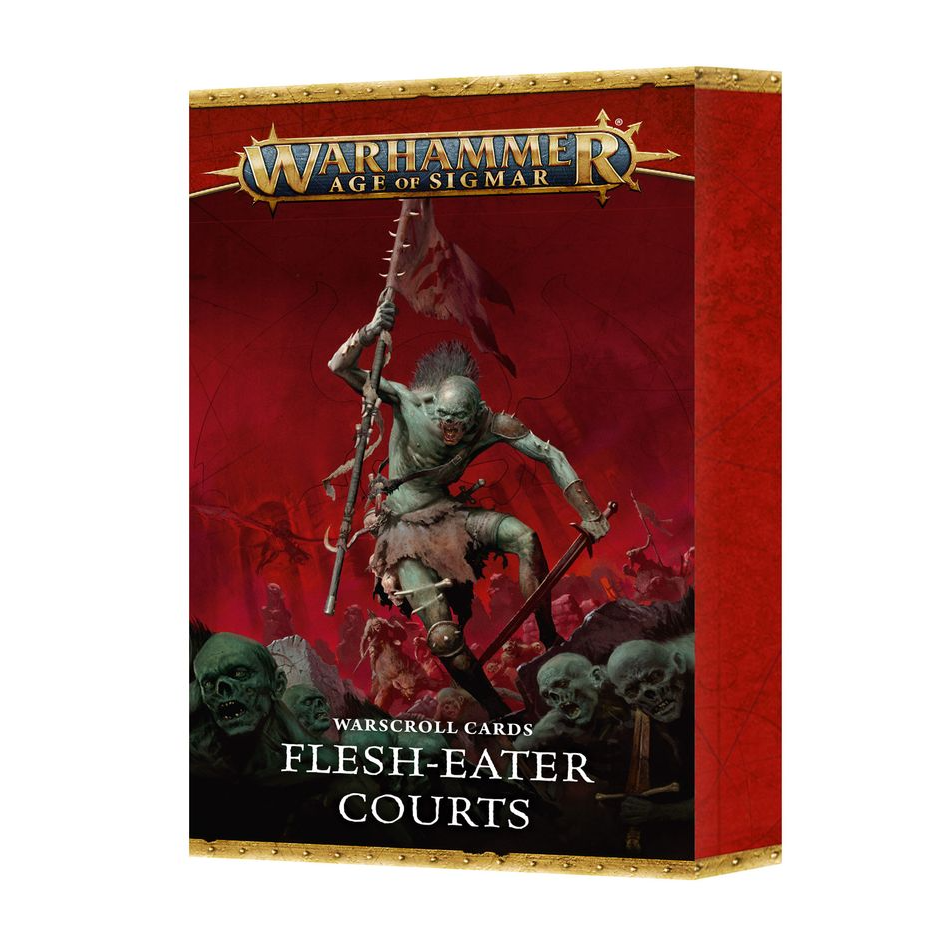 WARSCROLL CARDS FLESH-EATER COURTS