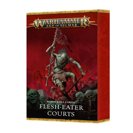 WARSCROLL CARDS FLESH-EATER COURTS