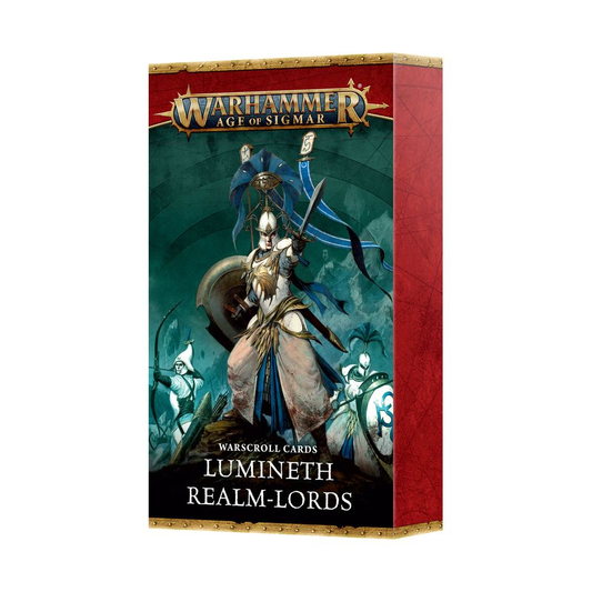 WARSCROLL CARDS LUMINETH REALM LORDS 4E