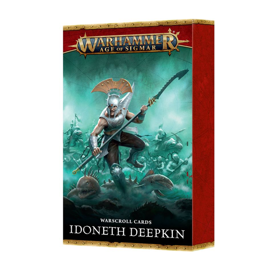 WARSCROLL CARDS IDONETH DEEPKIN 4E