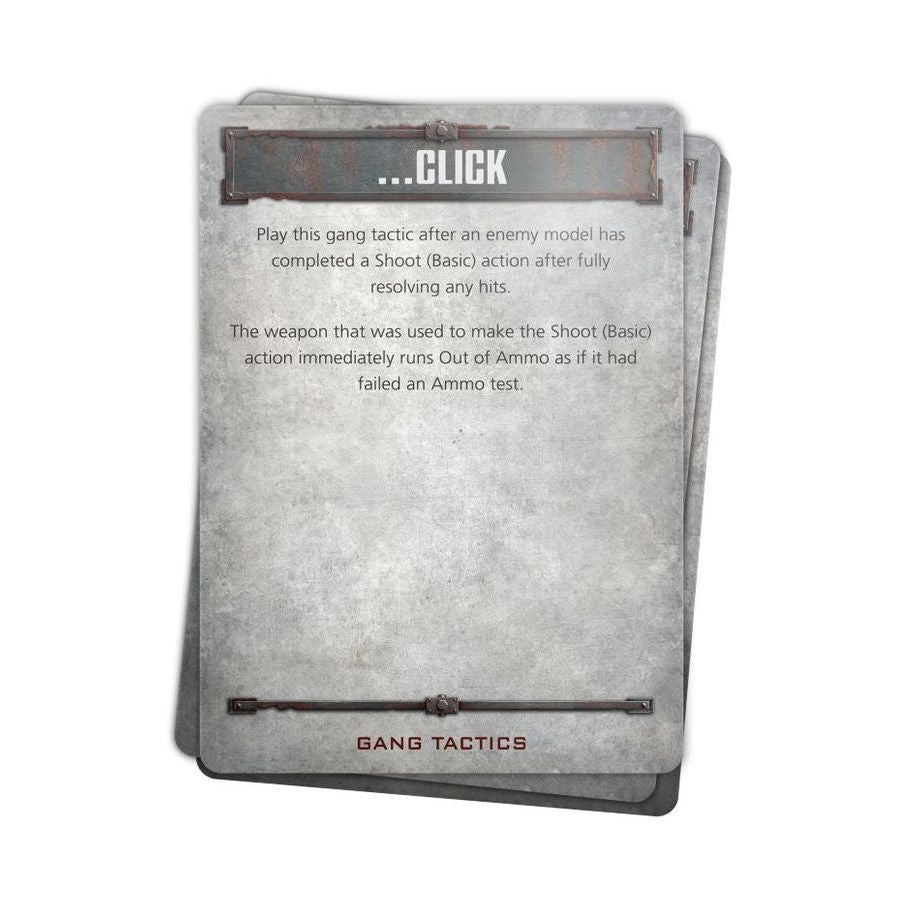 NECROMUNDA: CORE GANG TACTICS CARDS