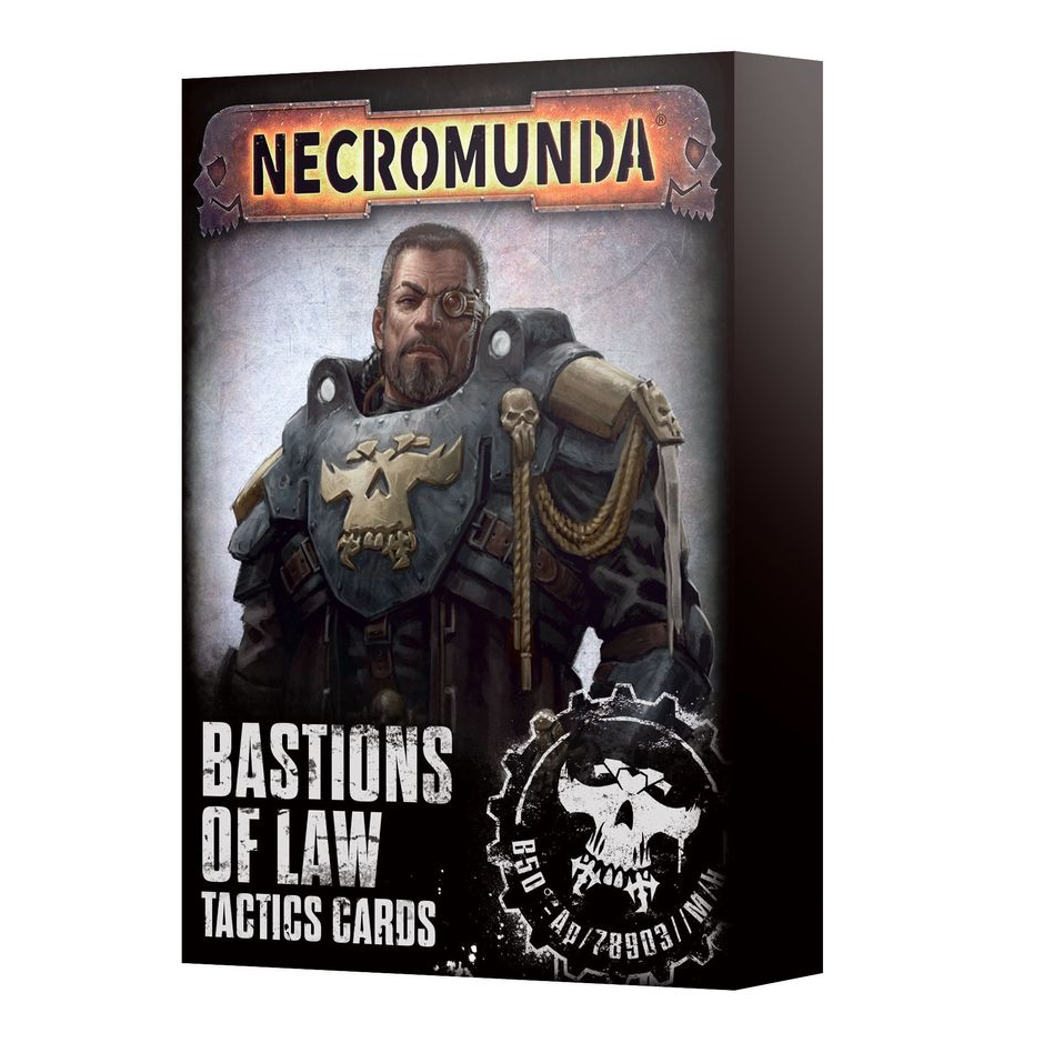 NECROMUNDA PALATINE ENFORCER TACTICS CARDS