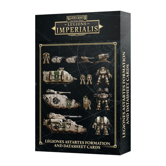 LEGIONS IMPERIALIS LEGIONES ASTARTES FORMATION & DATASHEET CARDS