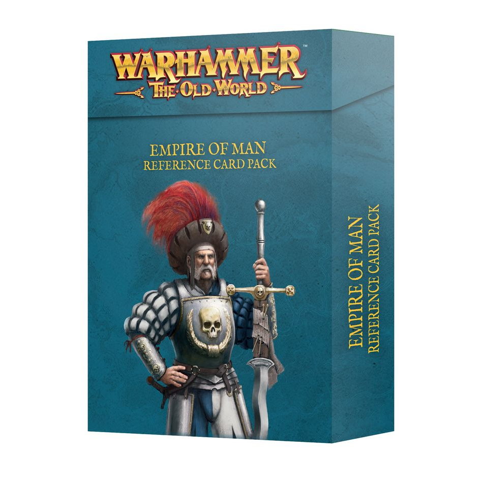THE OLD WORLD EMPIRE OF MAN REFERENCE CARD PACK